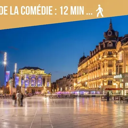 Beaux Arts - *proche Centre *clim *balcon Apartamento Montpellier